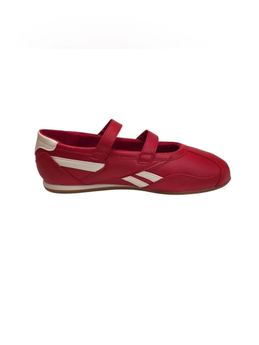 New Reebok Red Mary Jane Ballet Sneakers Double Strap Shoes Women's Sizes